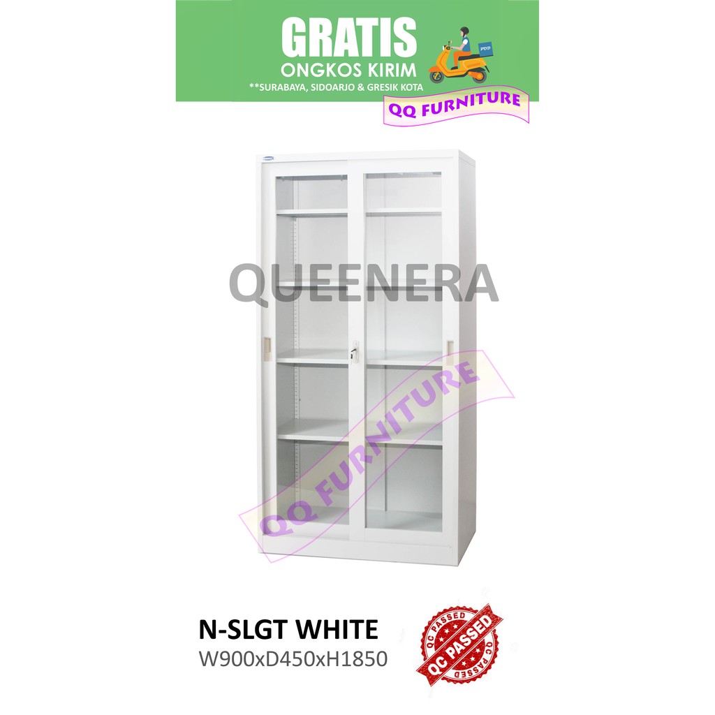 Lemari besi pintu sliding merk Queenera tipe N SLGT Lemari besi pintu sliding merk Queenera tipe N SLGT