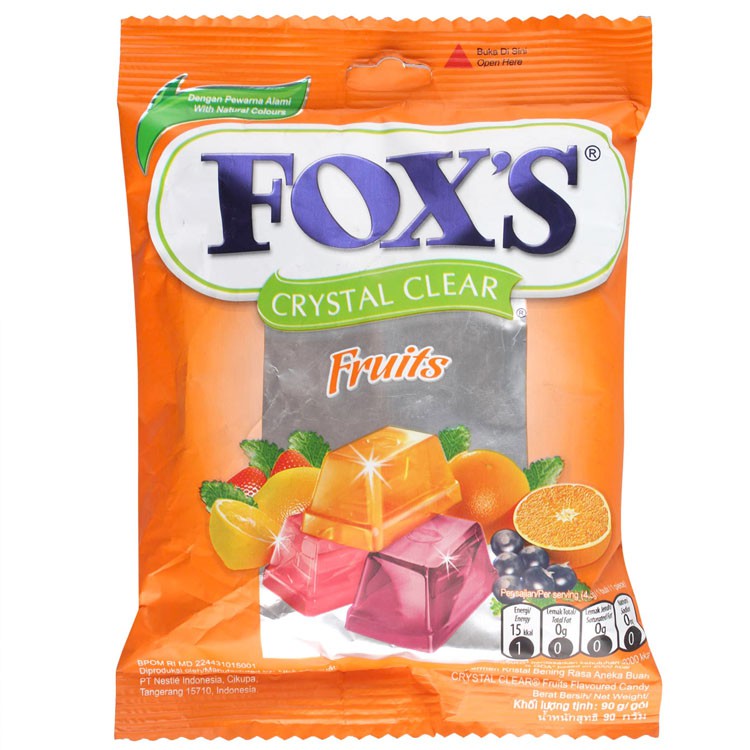

FOX'S FRUIT 90 GR