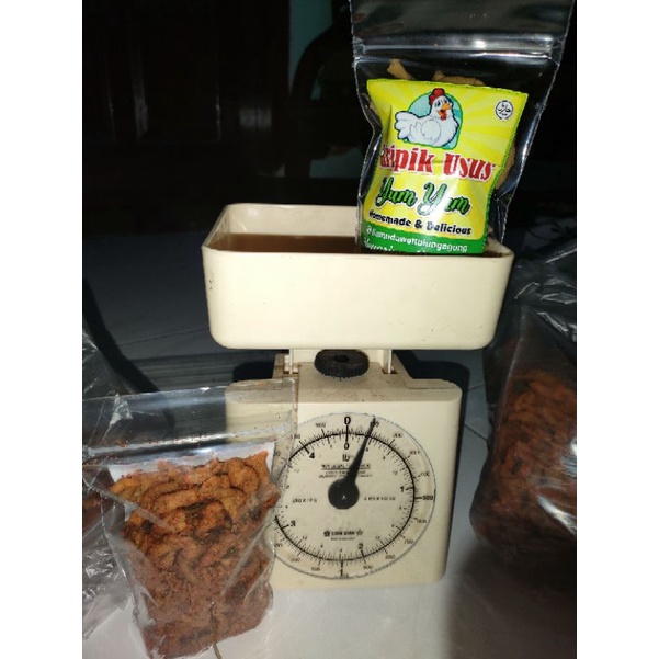 

Usus krispy Hot daun jeruk