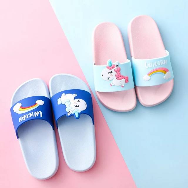 SANDAL WANITA SANDAL KARET ANAK DAN DEWASA UNICORN 31-40