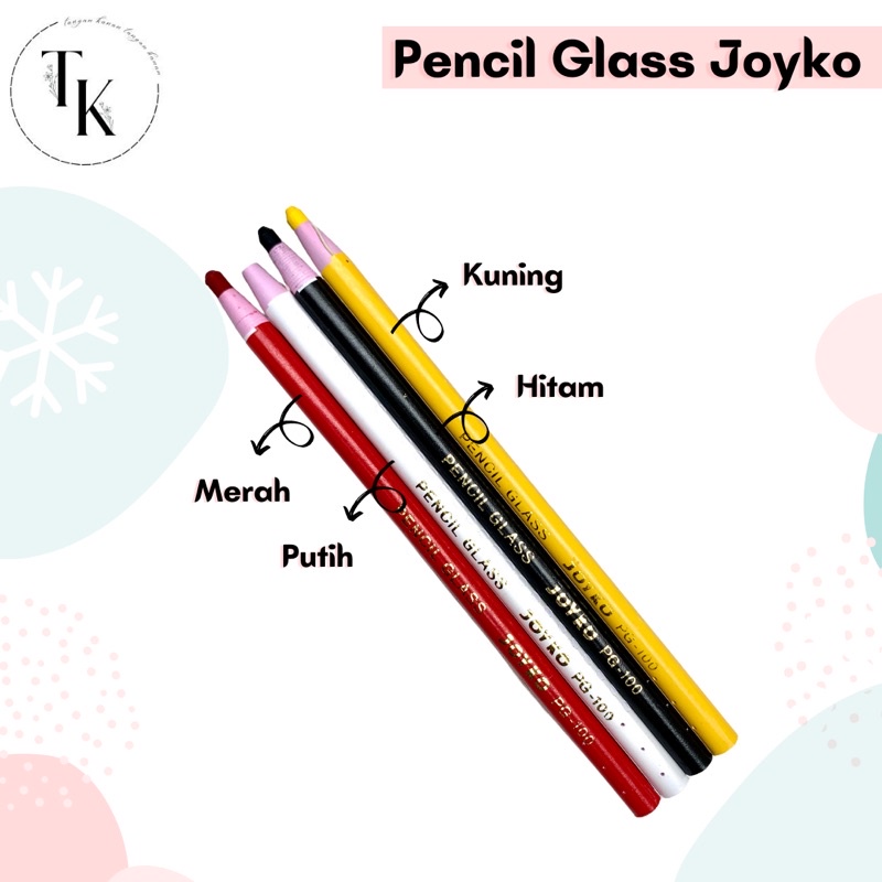 Pencil Glass Joyko - Pensil Untuk Menggambar Pola Kain