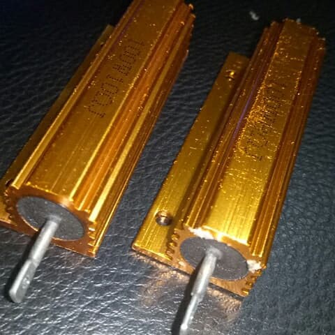 Resistor 100W 1.5K Ohm 1k5 ohm Wirewound Kuning