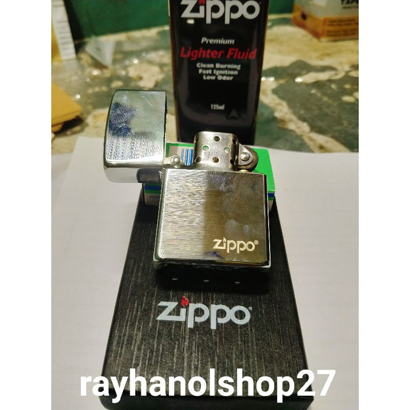 KOREK API ZIPPO PREMIUM MADE U S A TING POLOS LAPIS EMAS 18K ANTI PUDAR ANTI KARAT