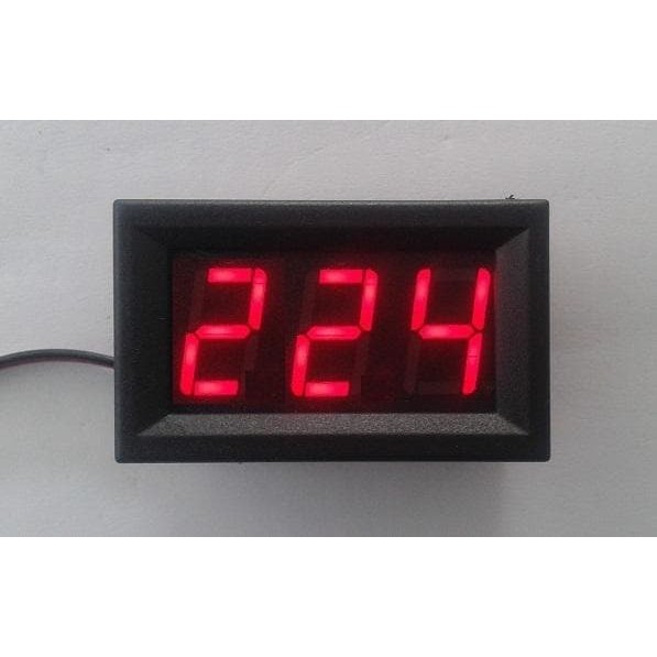 Voltmeter frame Digital AC 70-500V 0.56 inchi 2 kabel Voltage PLN