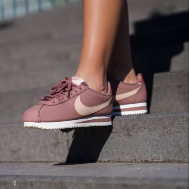 nike cortez womens mauve