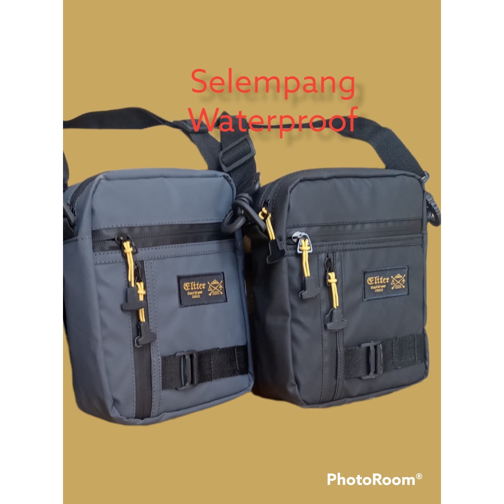 Tas Slingbag Pria Wanita Waterproof Selempang Anti Air