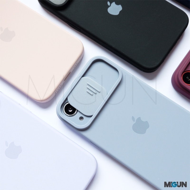 (2) Slide Premium Silicone Case for iPhone 11 12 13 MINI PRO PROMAX X XS XR XSMAX 7 8 SE2020 7plus 8plus