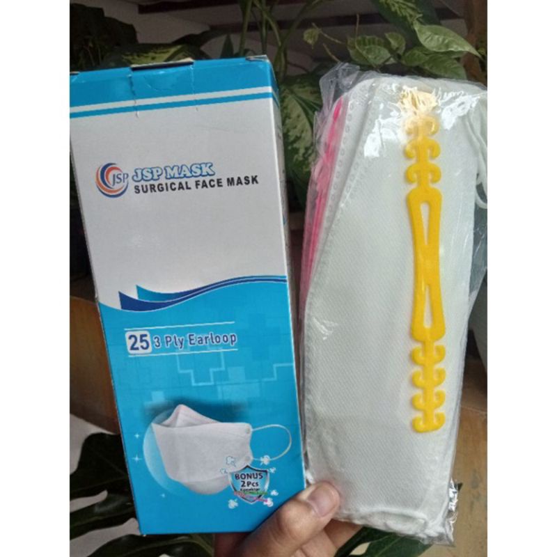 MASKER KF94 MERAH PUTIH SURGICAL MASK MERK JSP IJIN KEMENKES