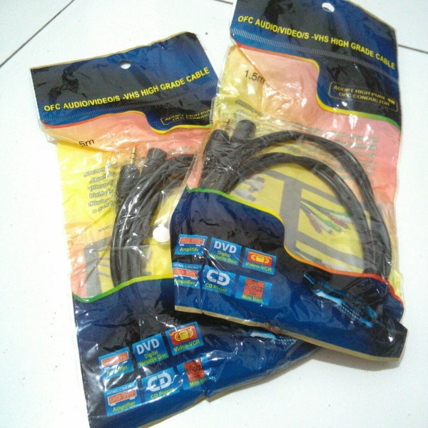 Kabel Audio Extension 1.5m Kabel Perpanjangan Aux Audio Jack 3.5mm TO 3.5MM FEMALE