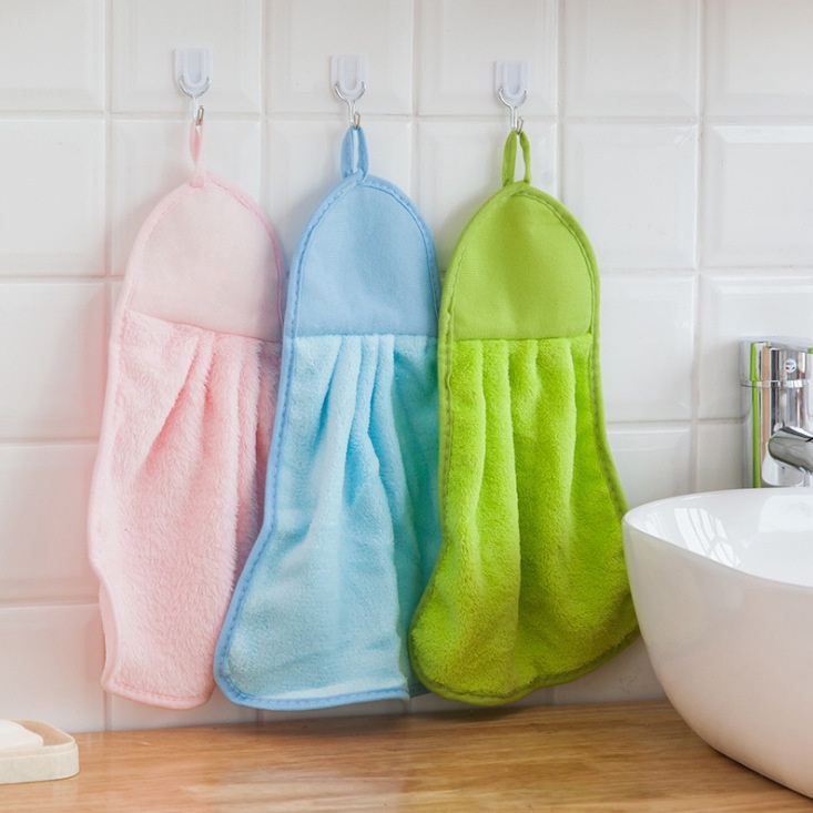 Lap Tangan Bahan Handuk Microfiber Kain Lap Gantung Dapur Kamar Mandi Serbaguna / Kain Lap Dapur Warna / Kain Microfiber / Lap Microfiber / Kain Lap Serap Air / Kain Lap Tangan Polos gantung - Kain Lap Dapur Polos - Hand Towel / KAIN LAP TANGAN GANTUNG