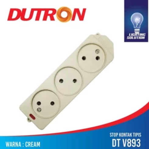 Stop Kontak Gepeng Lubang 2 / 3 / 4 / Stop Kontak Tipis Dutron