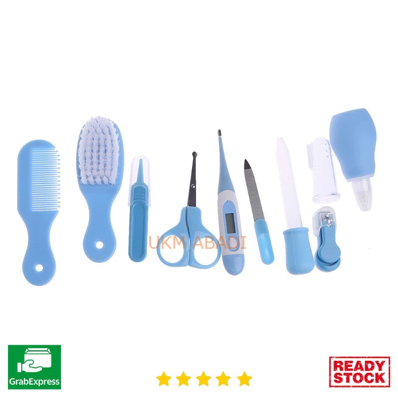 Gunting Kuku Set Perlengkapan Bayi Balita Thermometer Brush QE 119