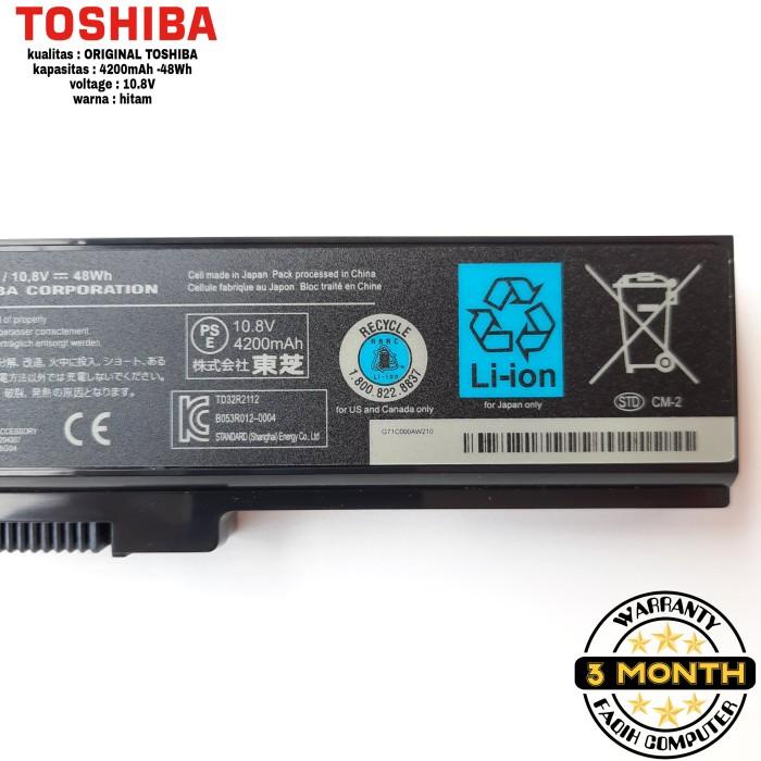 Baterai Batre Original Toshiba Satellite L645 L745 PA3817 PA3819