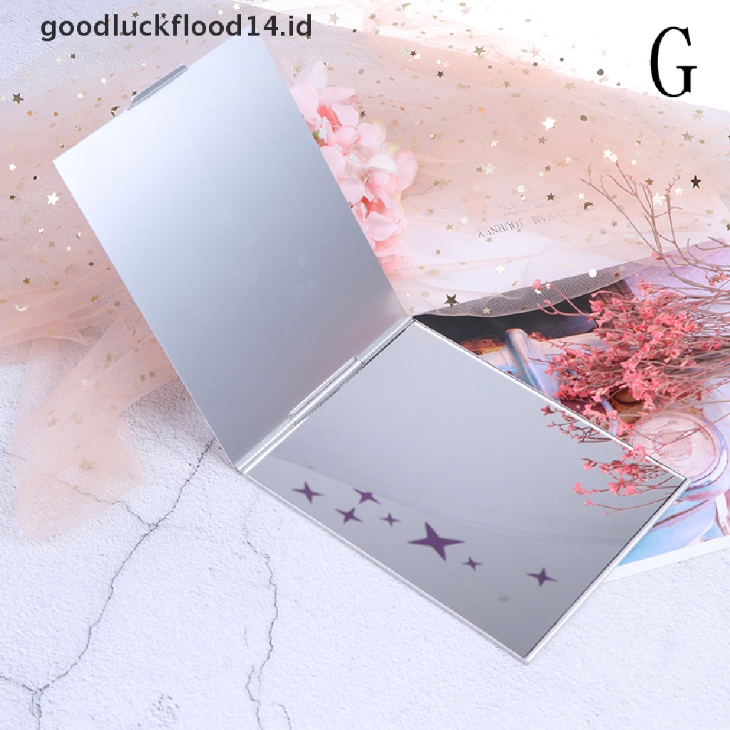 [OOID] Ultra-thin Personalised Folding Mirror Portable Compact Cosmetic Mirror ID