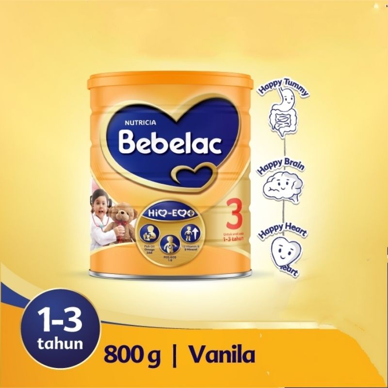 

Bebelac 3 (1-3thn) Vanila 800gr