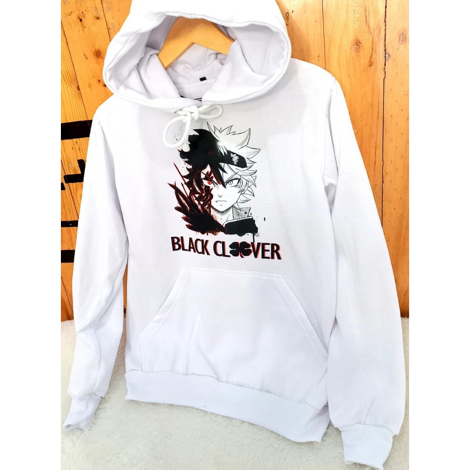 Hoodie Asta Face Black Clover Anime Blackbull Manga Premium