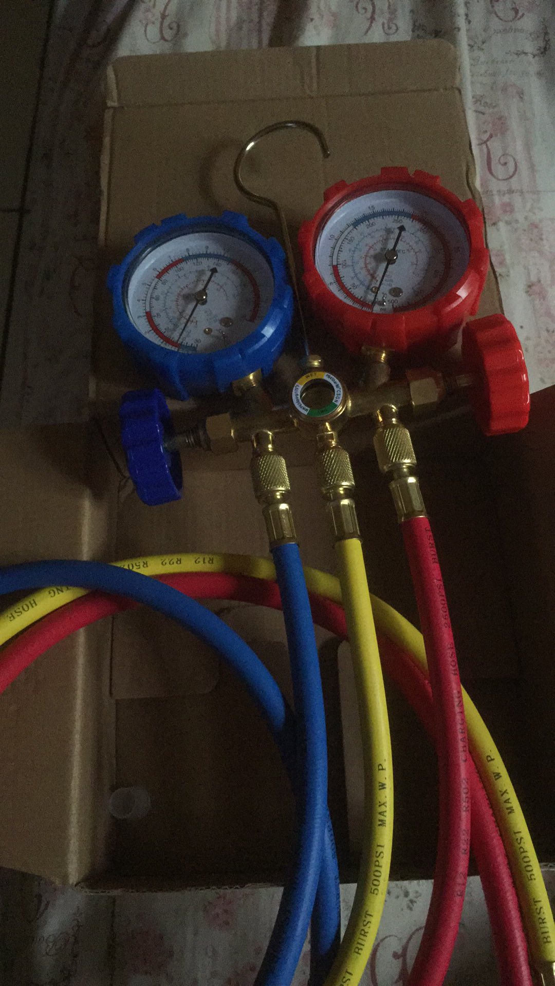 Testing Manifold Ac Double R22 R134a R404a Analizer Set Starmec