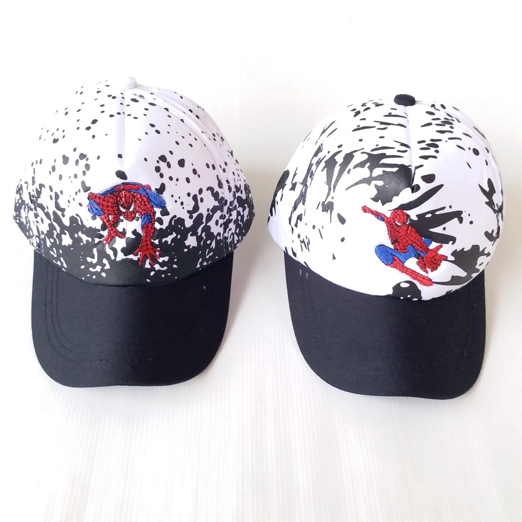 HappyOliver TOPI HEROES Topi Anak Lucu Model Superhero Usia 2 Sampai 6 Tahun Kualitas Terbaik