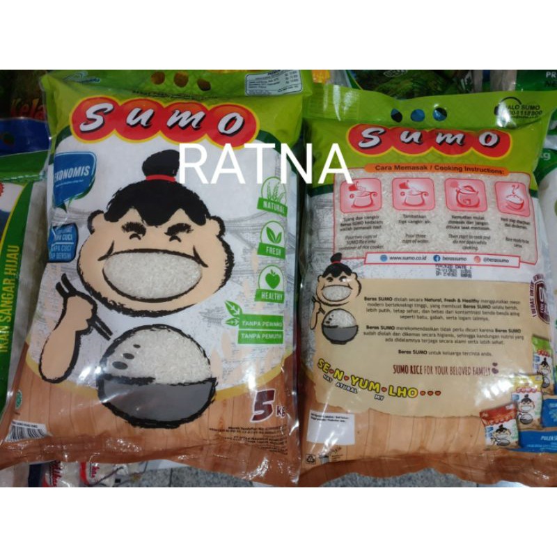 

BERAS TANPA CUCI SUMO MERAH/HIJAU 10Kg 10 Kg (SUPER PREMIUM PUNEL)