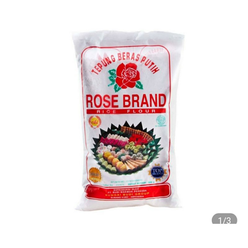 

ROSE BRAND Tepung Beras Putih 500 g