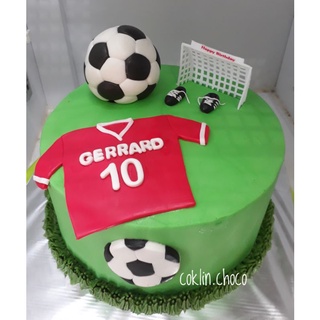 Jual KUE ULANG TAHUN LAPANGAN BOLA / CAKE BIRTHDAY BOLA / SEPAK BOLA