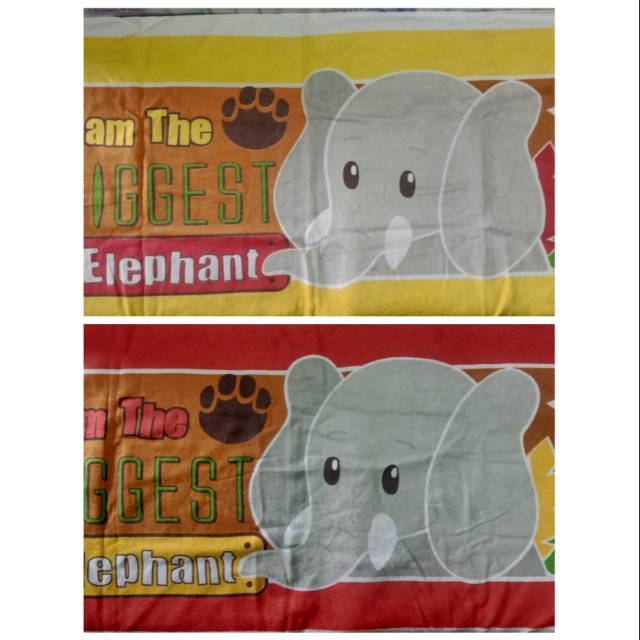 Handuk Anak Bayi Motif Merah Putih Kids 50X100