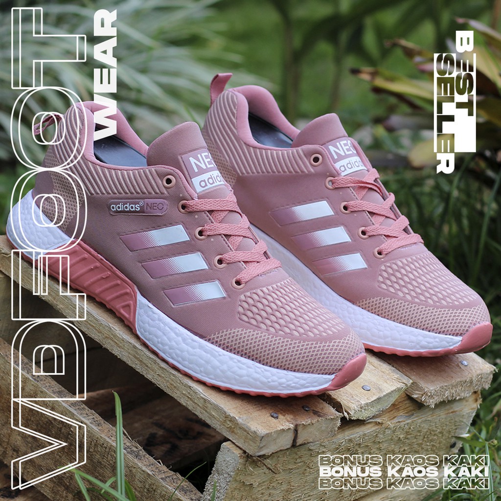  Sepatu  Wanita Adidas  ZOOM System Sneakers  Olahraga Sport 