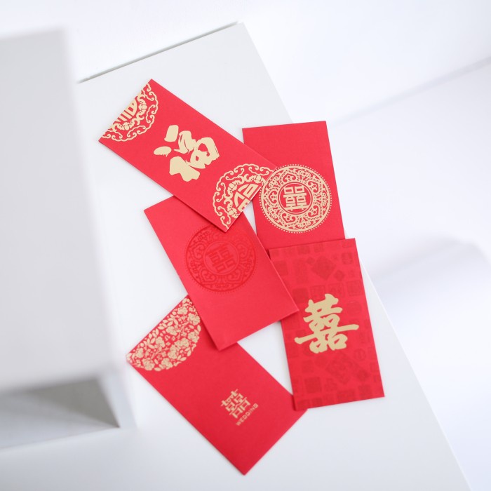 

MENYURAT-SURAT- ANGPAO MERAH XUANG XI AMPLOP UANG PERNIKAHAN NIKAH DOUBLE HAPPINESS - MOTIF 1