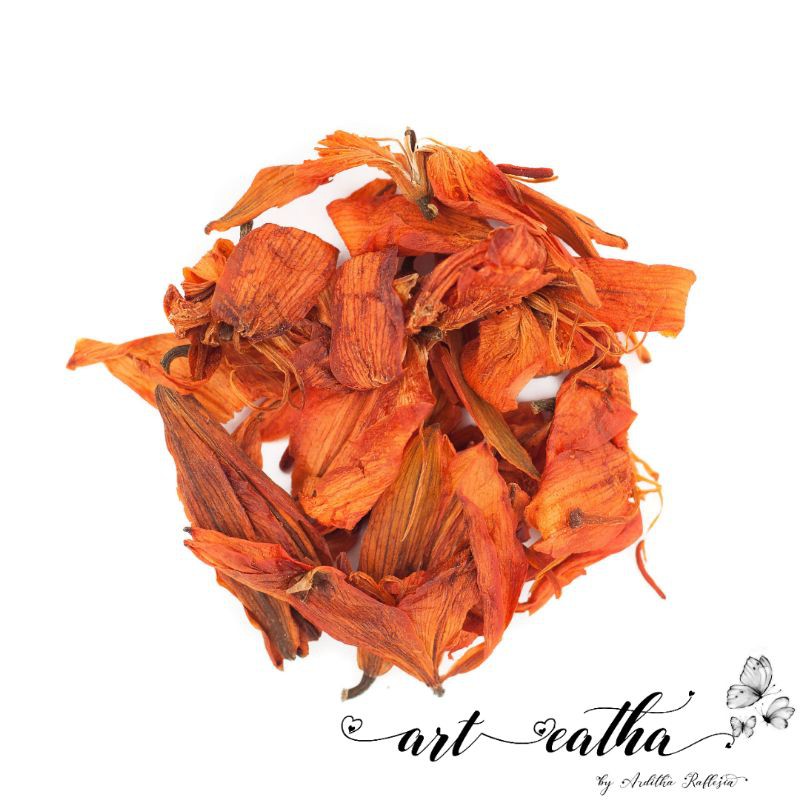 

Teh bunga lily / Orange LiLy tea / Teh LiLy kering/ Pure dried lily 10 gram