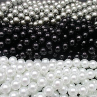 Mutiara Sintetis (Mutiara Berat) Uk 4mm -16mm Harga/Butir