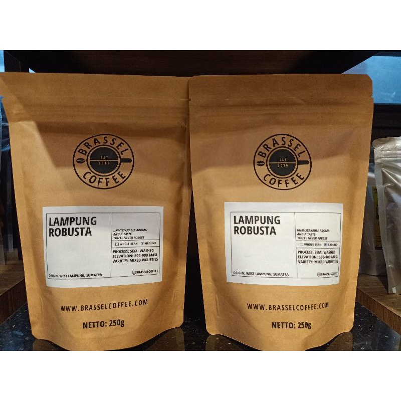 

Kopi Robusta Lampung 250g