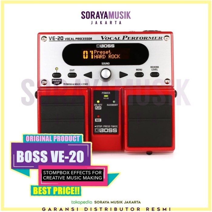 {suhadistore} BOSS VE-20 Vocal Performer Diskon