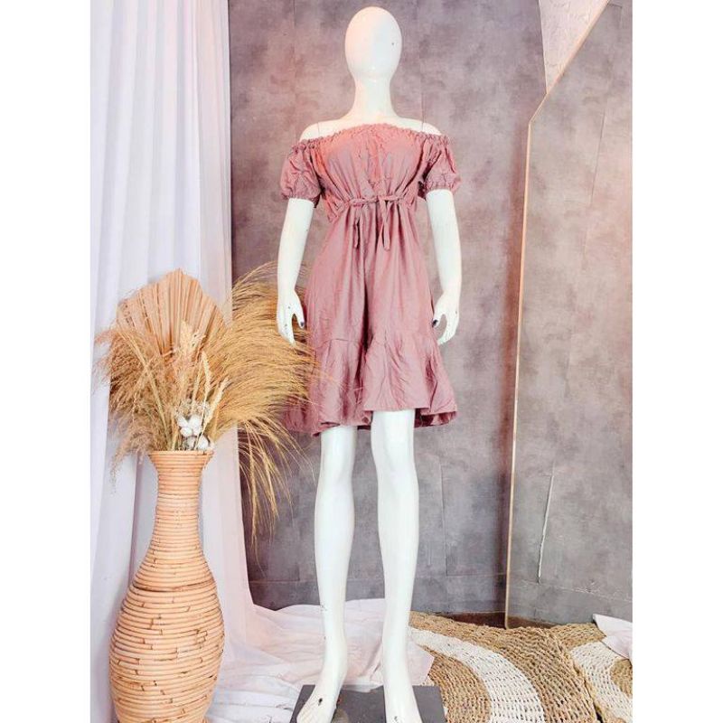 Daster Bali Celine Motif Polos