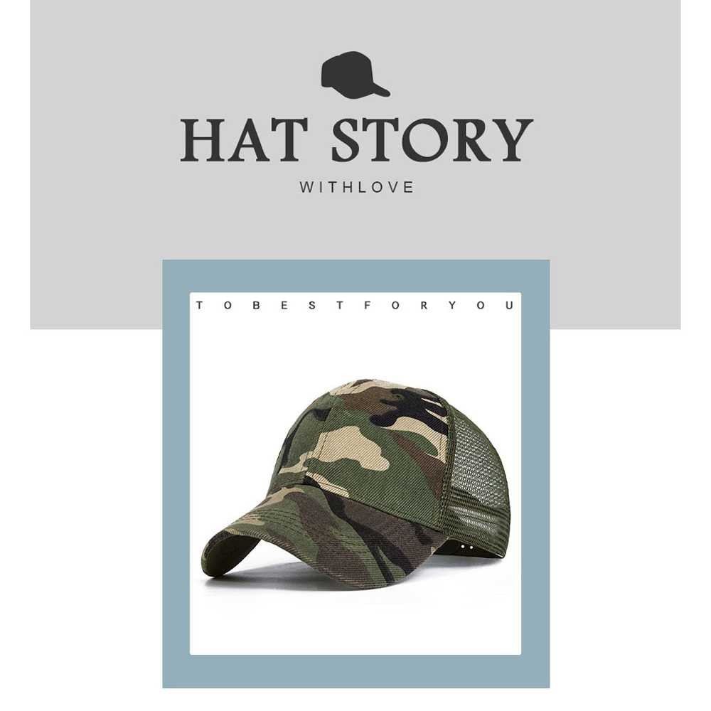 Murah Topi Trucker Baseball Camouflage Army Summer Hat - s8r0102062