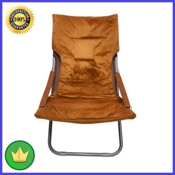 Sunny Kursi Santai Lipat - Cokelat Hometownliving