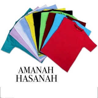  Toko  Online Baju  Polos  Amanah Hasanah Shopee Indonesia 