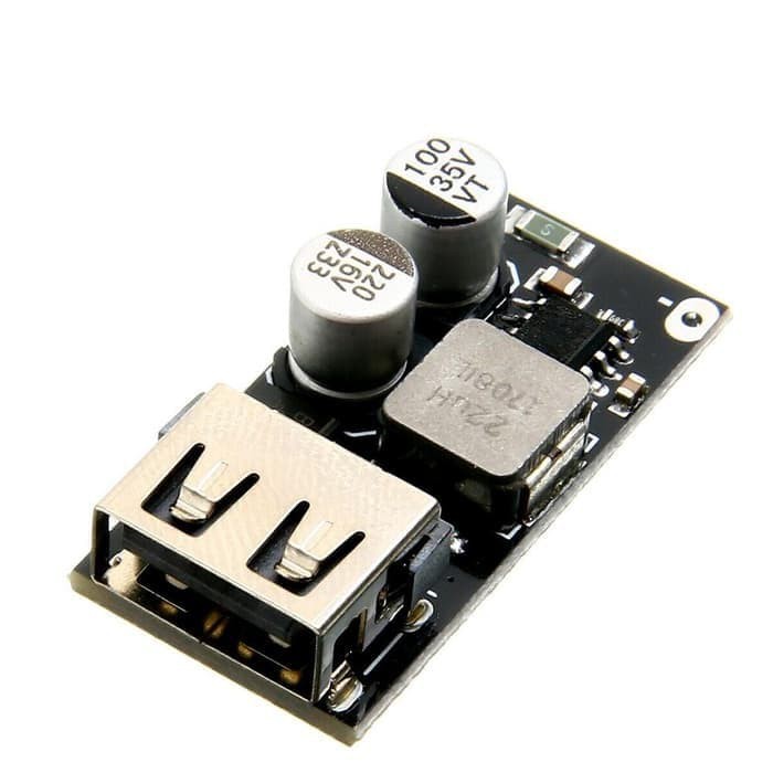 Modul Step Down Fast Charging USB QC3.0 QC2.0 DC-DC 6-32v 9V 12V 24V