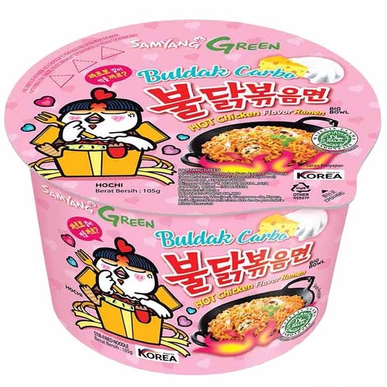 

Samyang Hot Chicken Ramen Carbonara Bowl 105gr