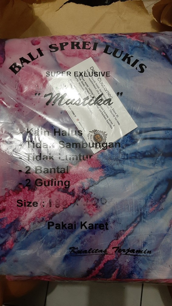 Seprei Batik Pekalongan Motif Bali Ready Stok Size 180x200