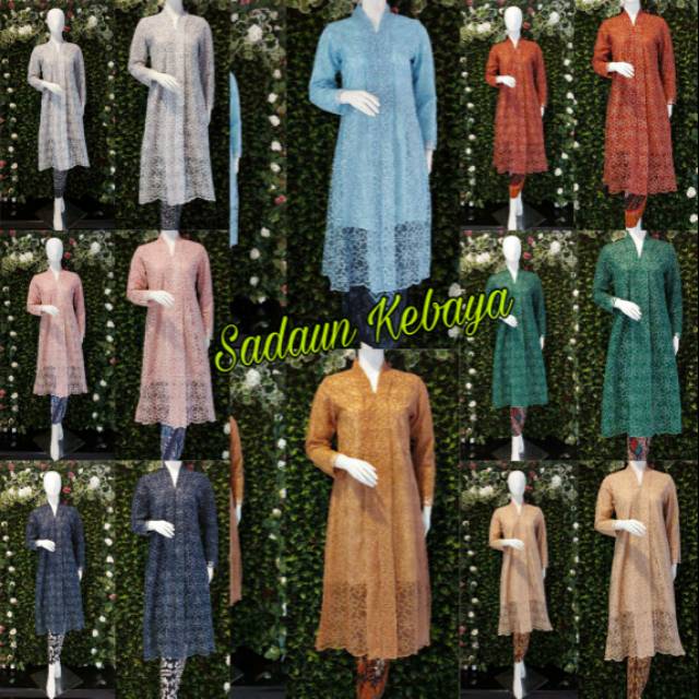 COD] KEBAYA BROKAT KARTINI / KEBAYA MODERN / KEBAYA TUNIK BROKAT / KEBAYA AKAD / KEBAYA BALI