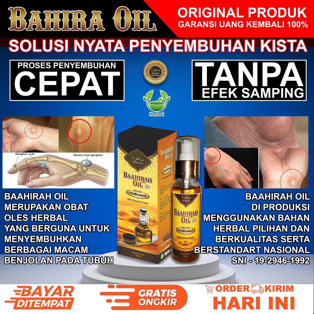 [BEST SELLER] BAAHIRAH OIL OBAT PENGHILANG SEGALAJENIS BENJOLAN