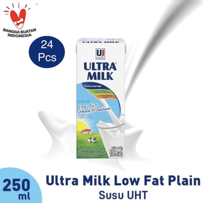 

(BISA COD) Ultra Low Fat Full Cream 250 ml (1 karton isi 24 pcs) TERMURAH Kode 1426