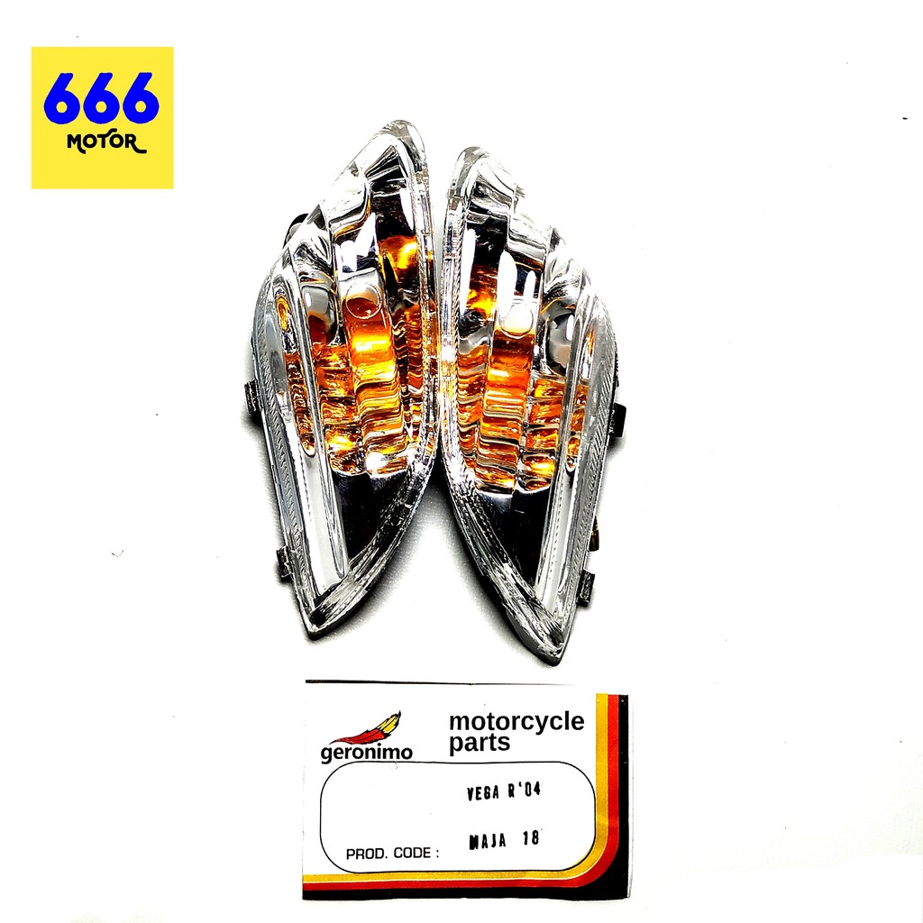 666MOTOR LAMPU SEN DEPAN/ FRONT WINKER ASSY VEGA R 04