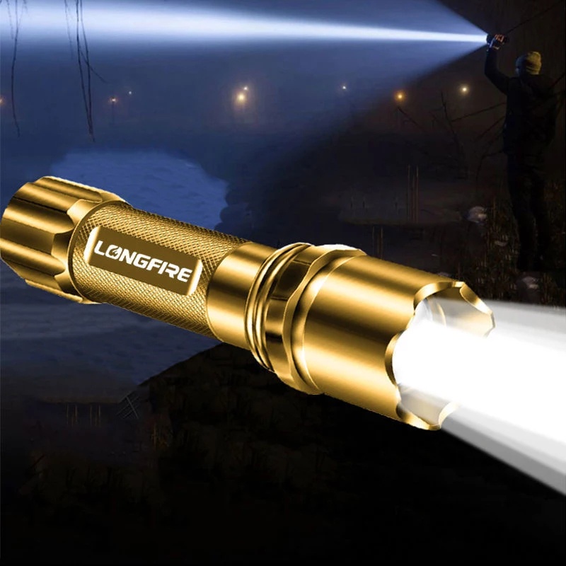 Senter Swat Mini Zoom Senter Police LED COB