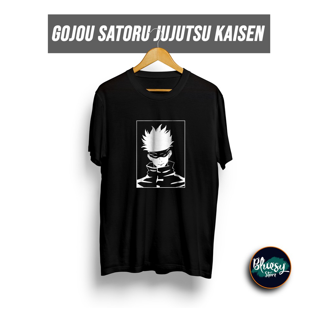 Kaos Anime Jujutsu Kaisen Gojo Satoru Itadori Yuuji Ryomen Sukuna