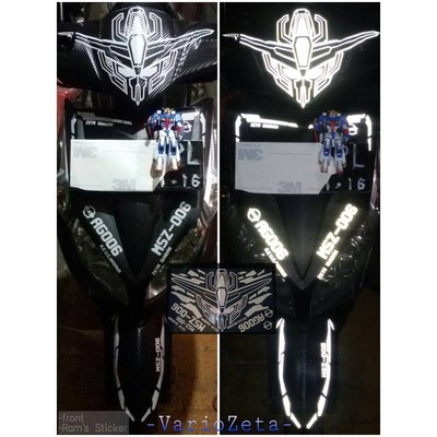 sticker motor, zeta gundam