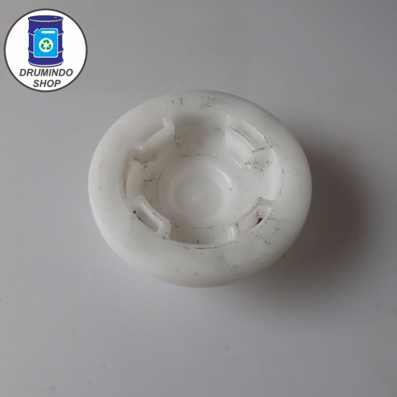 Tutup drum plastik 200 liter bekas drat halus