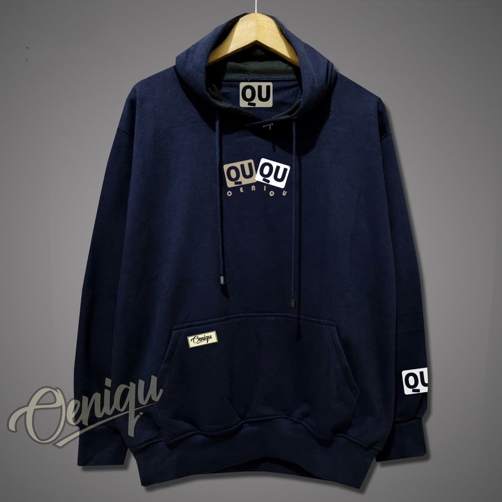 NAVS HOODIE PRIA SIZE JUMBO L-XL-XXL-XXXL-XXXXL-XXXXXL BAHAN TEBAL UNIQ NAVY