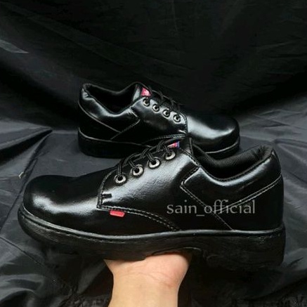 (PROMO)Safety Pria Sepatu Safety Pria Kulit Premium