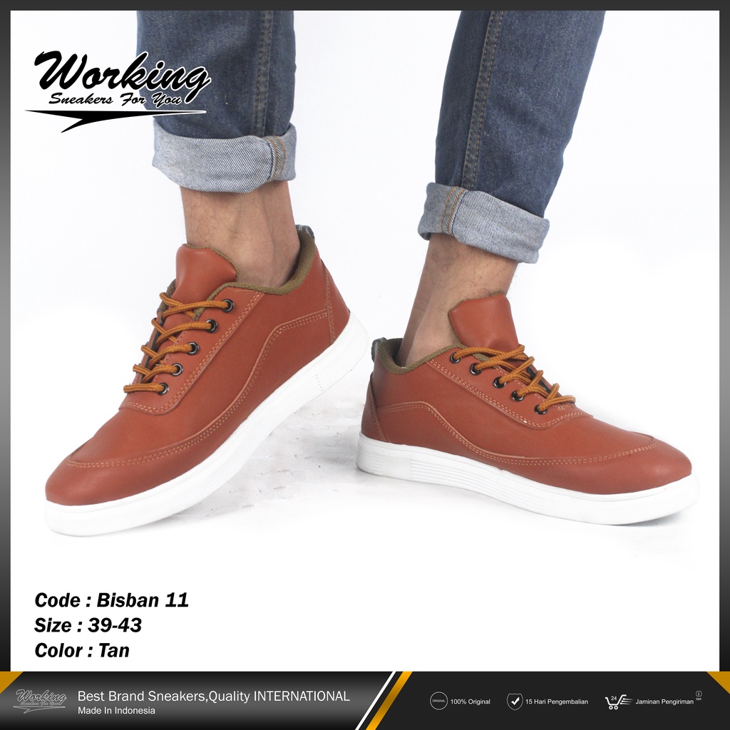 Working Sneakers For You Sepatu Kasual Bisban 11 Original